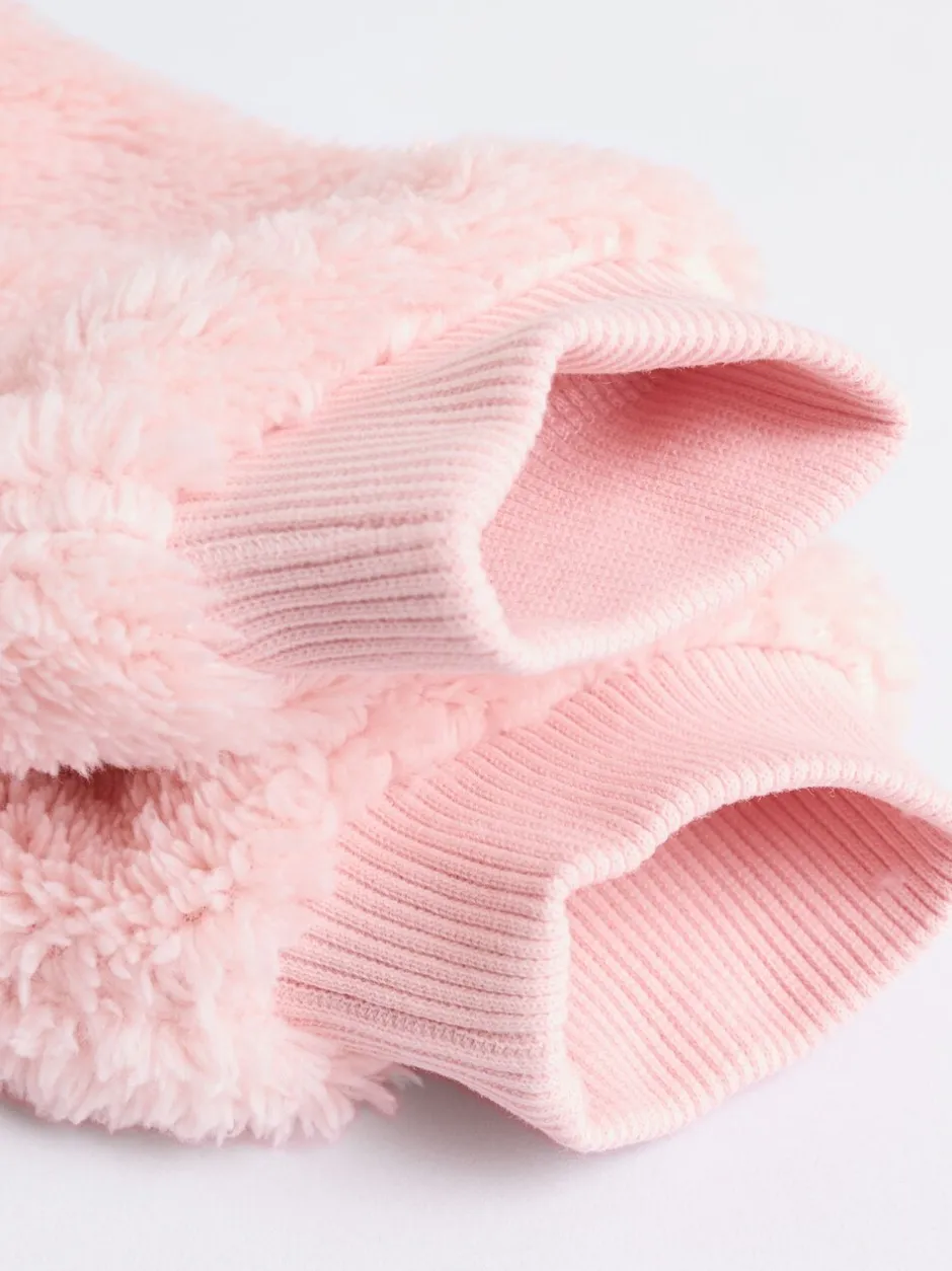 Sets En Combisets|Truien En Breisels|Next - 2 -delige Set van Fleece Tops en Leggings voor Baby''s (0mnd-2jr) Roze met konijnen