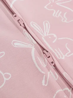 Multipacks|Babypakjes En Babypyjama's*Next Roze met konijnen - Verpakking van 3 babyslaappakjes met tweewegrits (0 mnd - 2 jr)