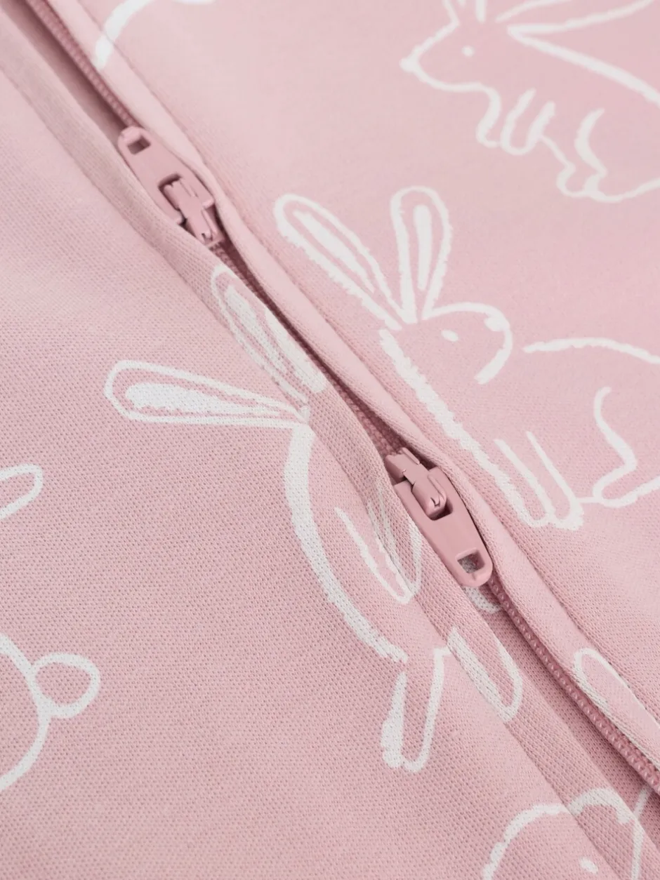 Multipacks|Babypakjes En Babypyjama's*Next Roze met konijnen - Verpakking van 3 babyslaappakjes met tweewegrits (0 mnd - 2 jr)