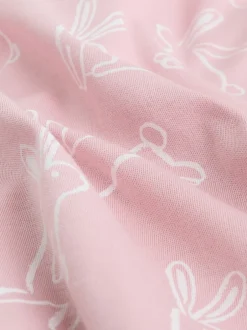 Multipacks|Babypakjes En Babypyjama's*Next Roze met konijnen - Verpakking van 3 babyslaappakjes met tweewegrits (0 mnd - 2 jr)