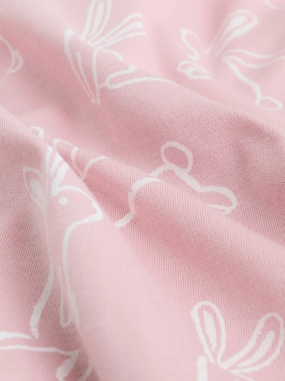 Multipacks|Babypakjes En Babypyjama's*Next Roze met konijnen - Verpakking van 3 babyslaappakjes met tweewegrits (0 mnd - 2 jr)
