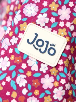 Jassen, Jacks En Kinderwagenpakjes|Jassen En Jacks|Jojo Maman Bébé - Lined Parka Roze met vrolijke print