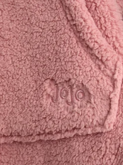 Kamerjassen*Jojo Maman Bébé - Cosy Hooded Blanket Roze muis