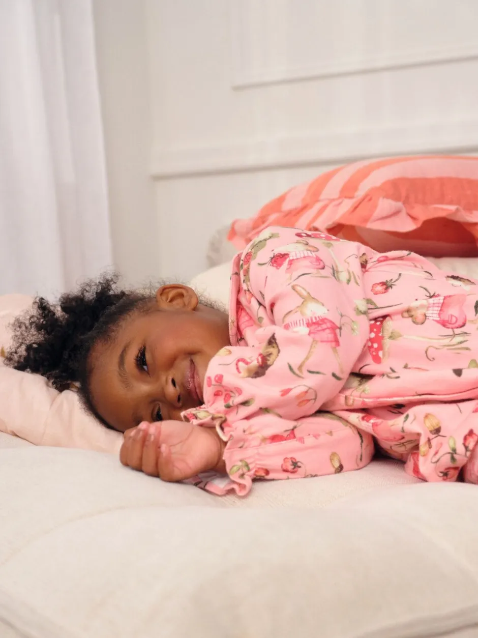 Nachtkleding En Pyjama's|Pyjama's*Next - Geweven pyjama met knopen (9 mnd-10 jr) Roze muisprint