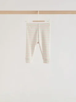 Tops|Sets En Outfits|Next Roze streep - 6 -delige set van top met lange mouwen en leggings (0mnd -3jr)