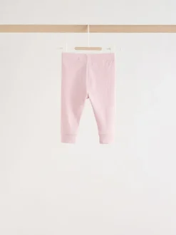Tops|Sets En Outfits|Next Roze streep - 6 -delige set van top met lange mouwen en leggings (0mnd -3jr)