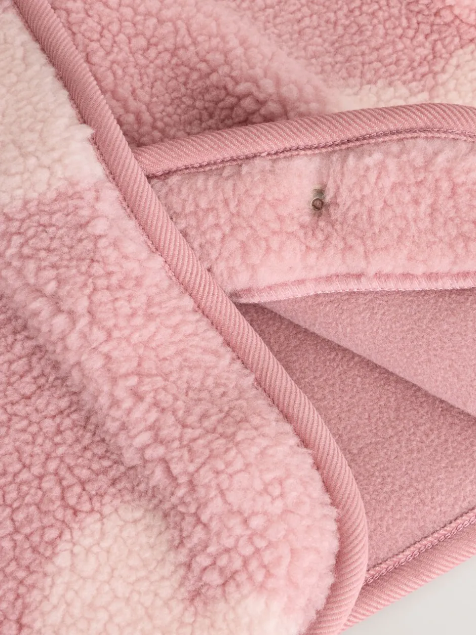 Jassen, Jacks En Kinderwagenpakjes|Jassen En Jacks|Next Roze ton-sur-ton hartprint - Borg Baby Jack (0mnd -2jr)