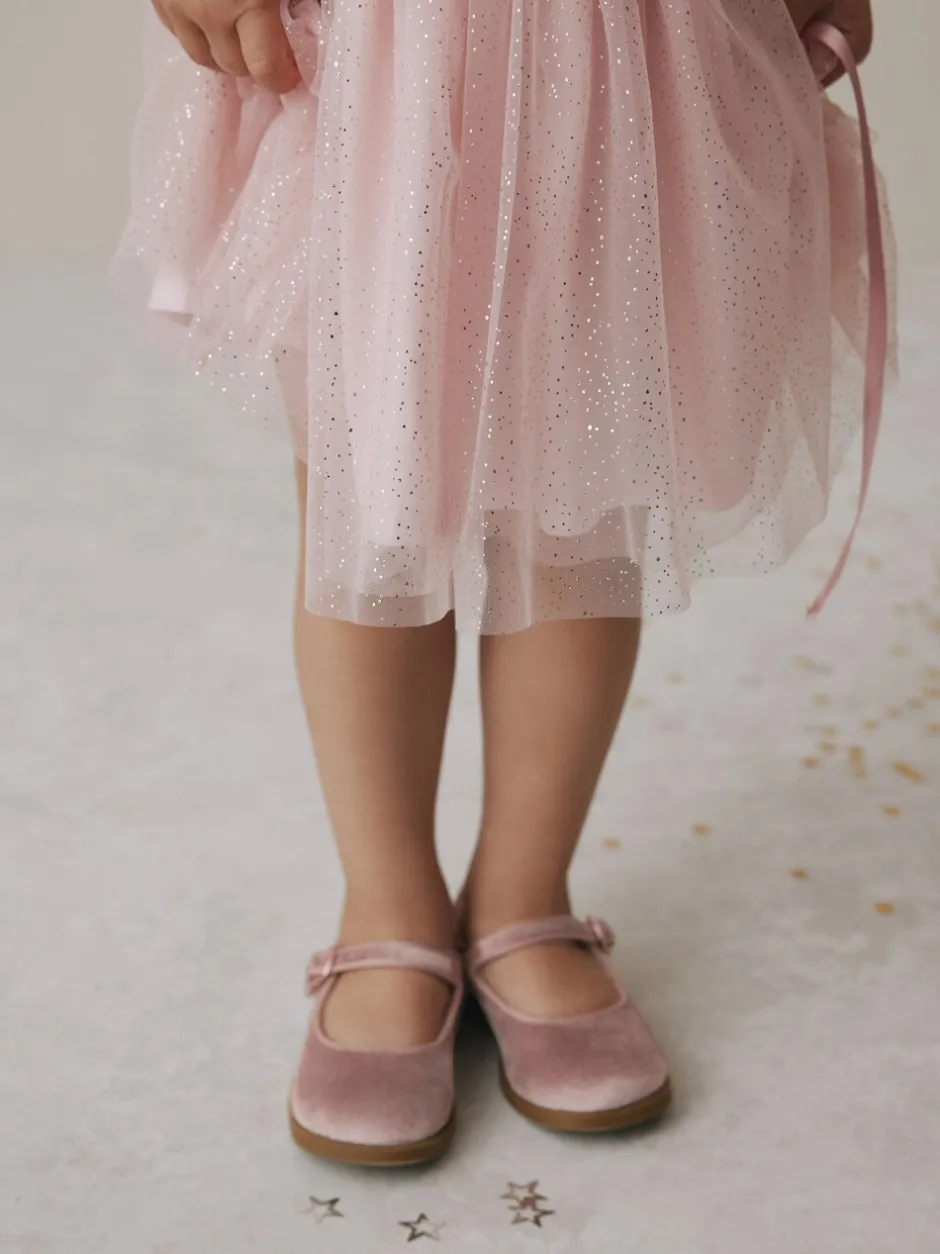 Gelegenheidskleding*Next - Mary Jane-schoenen Roze velours