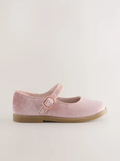 Gelegenheidskleding*Next - Mary Jane-schoenen Roze velours