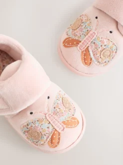 Pantoffels|Next - Pantoffels met antislip-zool Roze vlinders