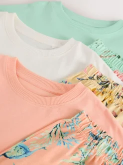 Nachtkleding En Pyjama's|Pyjama's*Next - Floral Pyjamas 3 Pack (3-16yrs) Roze/blauw