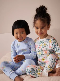 Nachtkleding En Pyjama's|Pyjama's*Next - Verpakking van 3 knusse pyjama's (9 mnd-16 jr) Roze/blauw