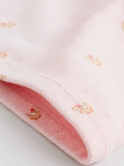Broeken En Leggings*Next Roze/bruin/hart - Verpakking van 4 babyleggings (0 mnd -2 jr)