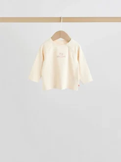 Tops|Tops|Next Roze/crème bloem - Baby set van top met Lange mouwen en Leggings 8 Pieces (0mnd -2jr)