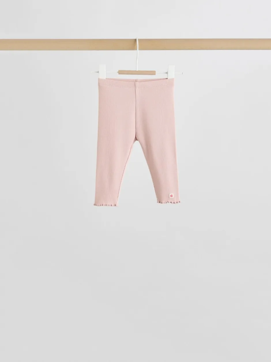 Tops|Tops|Next Roze/crème bloem - Baby set van top met Lange mouwen en Leggings 8 Pieces (0mnd -2jr)