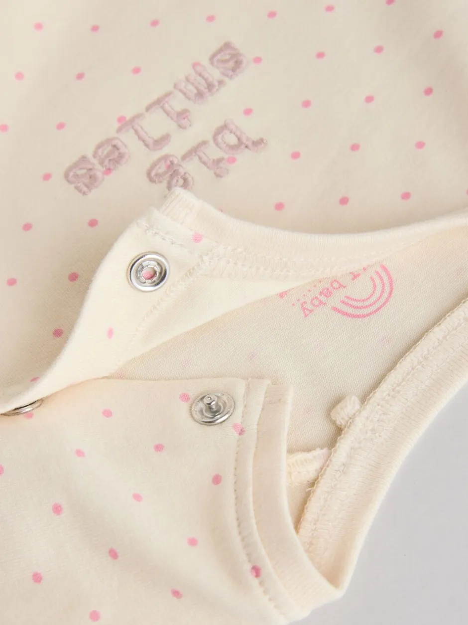 Tops|Tops|Next Roze/crème bloem - Baby set van top met Lange mouwen en Leggings 8 Pieces (0mnd -2jr)