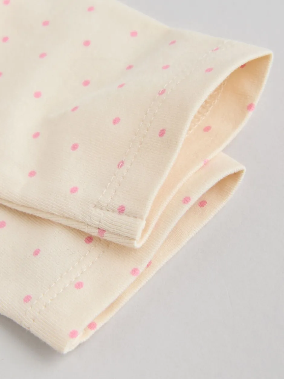 Tops|Tops|Next Roze/crème bloem - Baby set van top met Lange mouwen en Leggings 8 Pieces (0mnd -2jr)