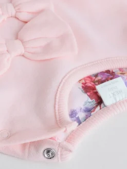 Truien En Breisels|Sets En Outfits|Next - Baby Strik Sweater en Leggings Set 2 Pieces (0mnd-2jr) Roze/crèmekleurig met bloemenprint