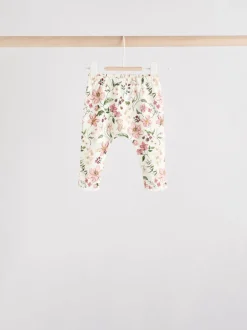 Tops|Sets En Combisets|Next Roze/crème/konijnfiguur - 6 -delige set van top met lange mouwen en leggings (0mnd -3jr)