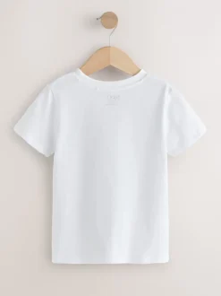 Tops|T-Shirts*Next - T-shirts 4 Pack (3-16jr) Roze/gestreept/met dierenprint