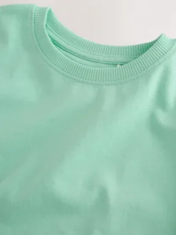 Nachtkleding En Pyjama's|Pyjama's|Next Roze/groen met bloemenprint - Set van 3 pyjama's met short (3-16 jr)