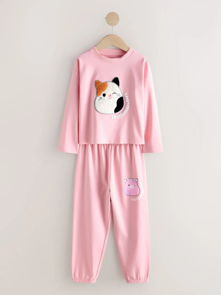 Nachtkleding En Pyjama's|Pyjama's|Next Roze/lila - Squishmallow pyjama's 2 stuks (5-14jaar)