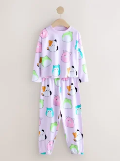 Nachtkleding En Pyjama's|Pyjama's|Next Roze/lila - Squishmallow pyjama's 2 stuks (5-14jaar)