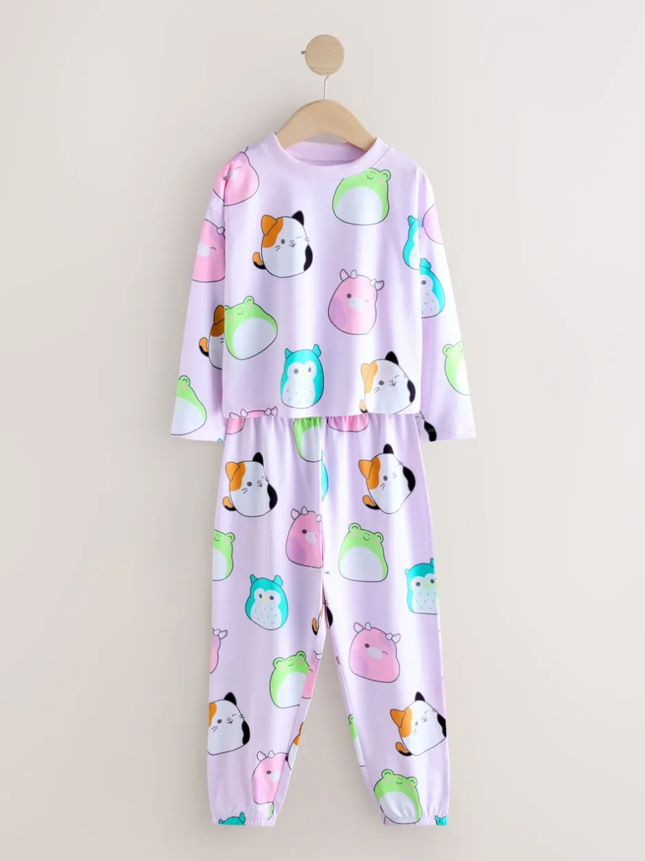 Nachtkleding En Pyjama's|Pyjama's|Next Roze/lila - Squishmallow pyjama's 2 stuks (5-14jaar)