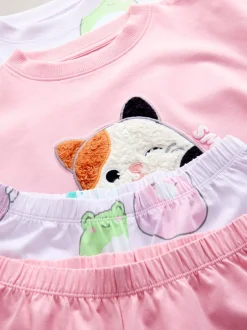 Nachtkleding En Pyjama's|Pyjama's|Next Roze/lila - Squishmallow pyjama's 2 stuks (5-14jaar)
