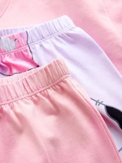 Nachtkleding En Pyjama's|Pyjama's|Next Roze/lila - Squishmallow pyjama's 2 stuks (5-14jaar)