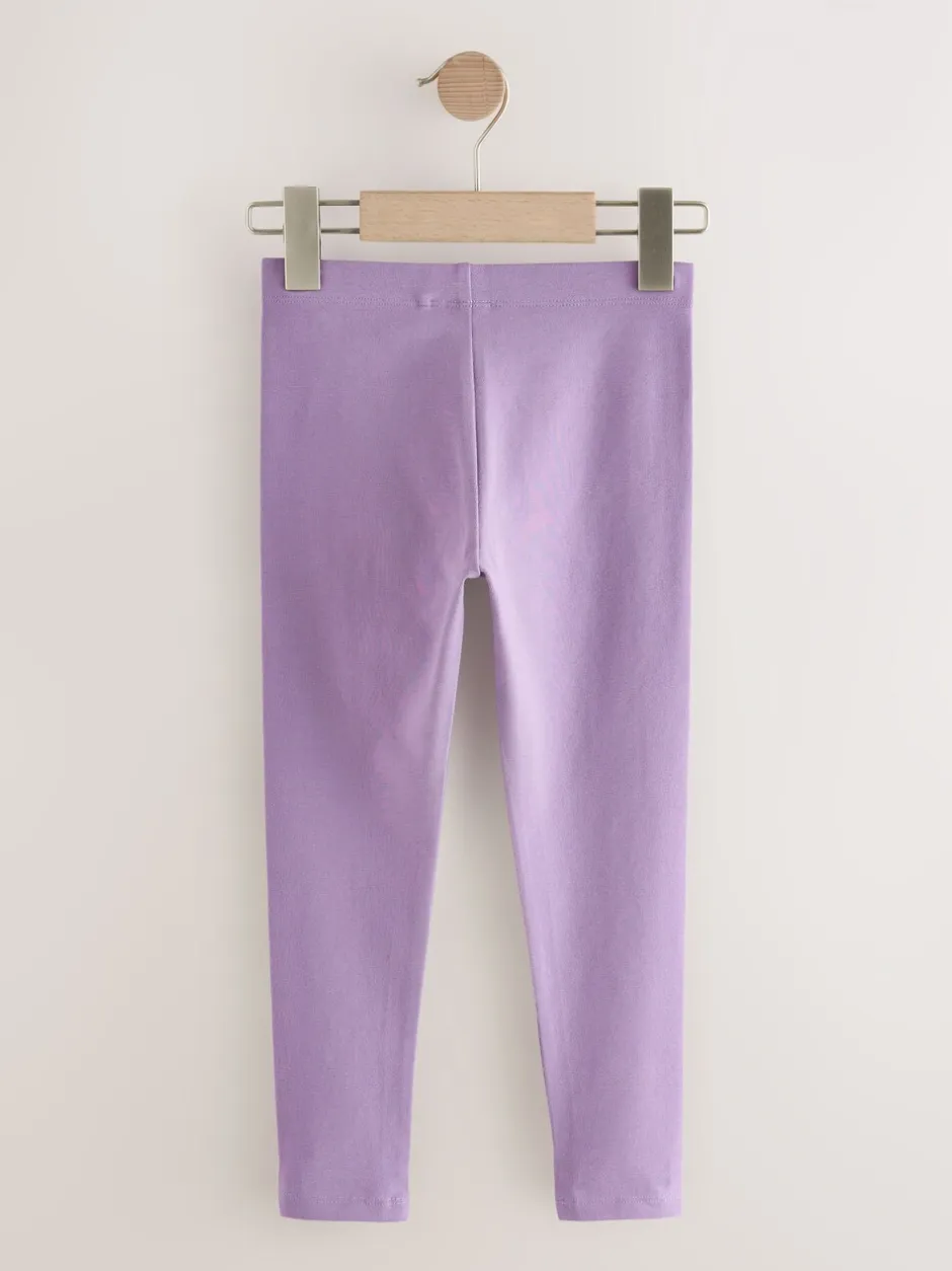 Broeken En Leggings|Next Roze/lila/bessenkleur - Verpakking van 3 leggings (3-16 jr)