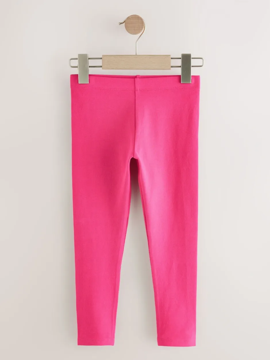 Broeken En Leggings|Next Roze/lila/bessenkleur - Verpakking van 3 leggings (3-16 jr)