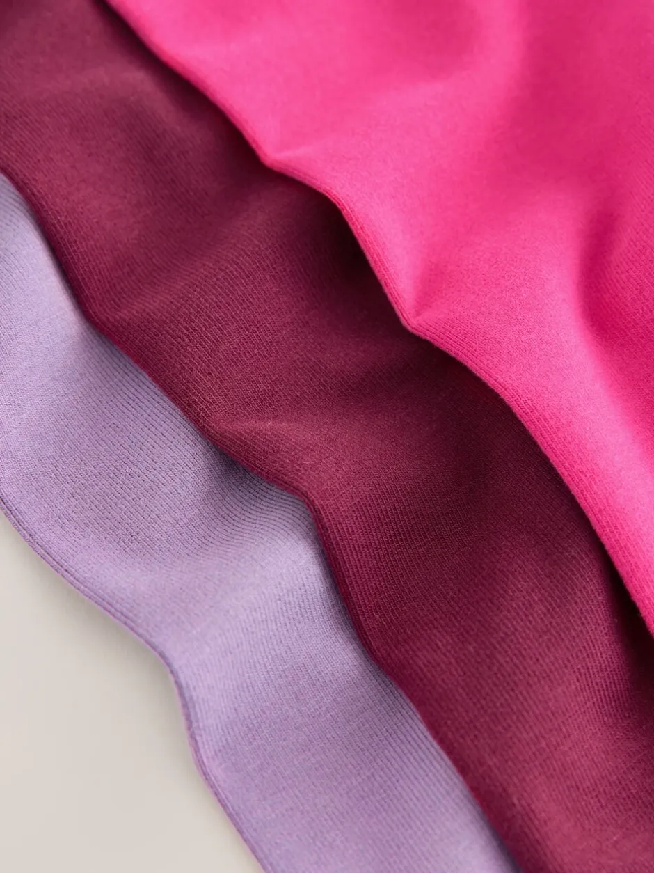 Broeken En Leggings|Next Roze/lila/bessenkleur - Verpakking van 3 leggings (3-16 jr)