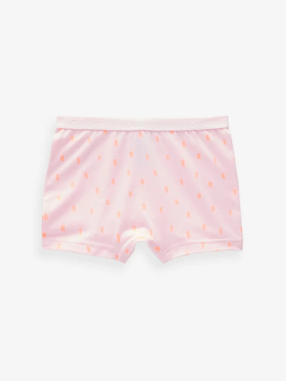 Alle Ondergoed|Next - Short Briefs 5 Pack (2-16yrs) Roze/oranje