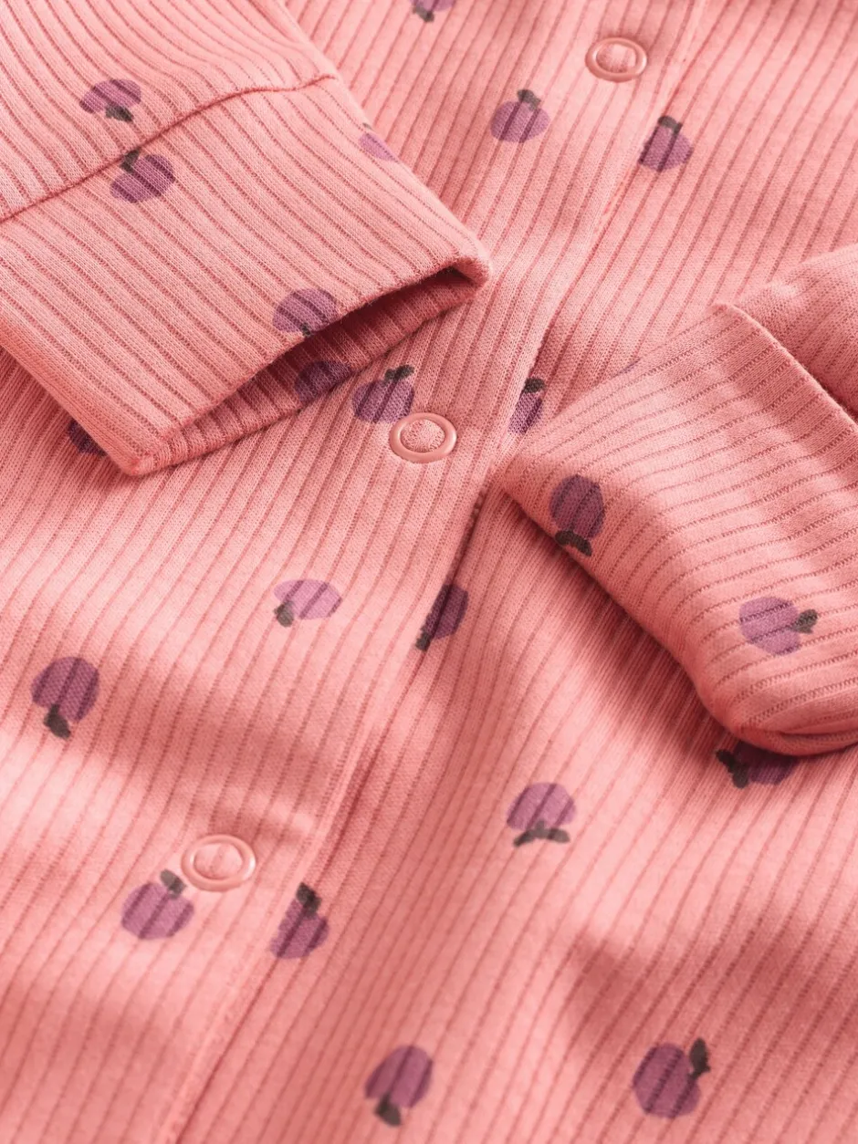 Babypakjes En Babypyjama's*Next Roze/roestbruin met fijne bloemenprint - Set van 5 babypyjama's (0-2jr)