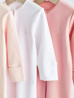 Babypakjes En Babypyjama's|Next Roze/wit - Babypyjama's (0-2 jr)