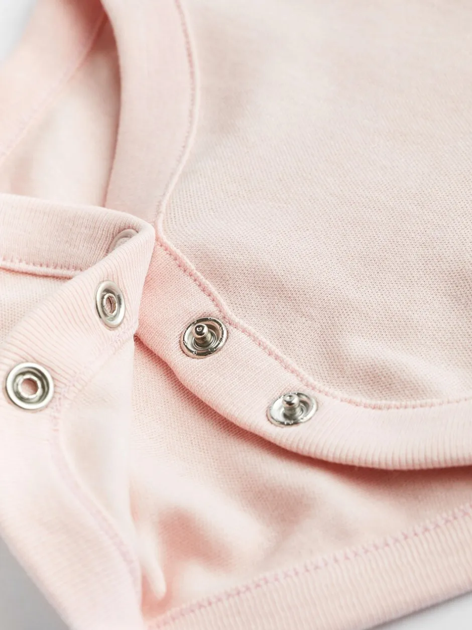 Rompertjes En Hemdjes*Next Roze/wit - Onmisbare rompertjes met lange mouwen