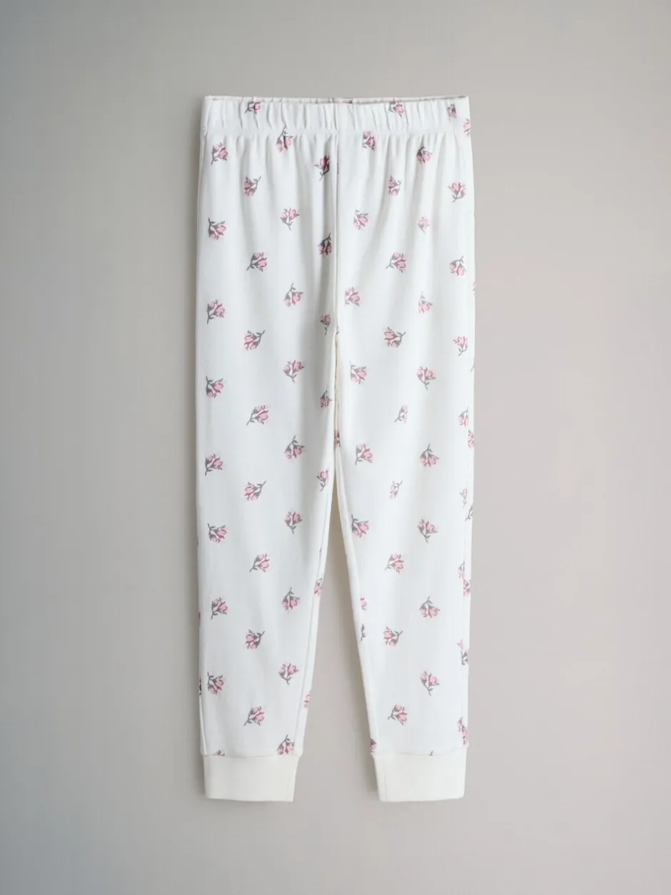Nachtkleding En Pyjama's|Pyjama's*The Set - verpakking van 4 behaaglijke katoenen jersey pyjama's Roze/wit