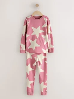 Multipacks|Nachtkleding En Pyjama's*Next Roze/wit - Verpakking van 3 knusse pyjama's (9 mnd-12 jr)