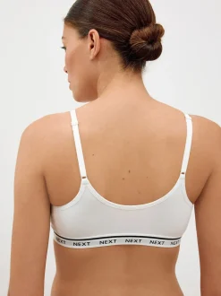 Beha's|Next - Zwangerschap en borstvoeding cropped ultiem comfort tops verpakking van 2 Roze/wit