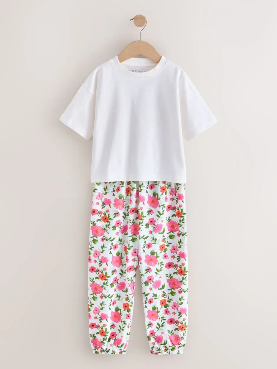 Nachtkleding En Pyjama's|Pyjama's*Next - Floral Pyjamas 3 Pack (3-16yrs) Roze/zwart
