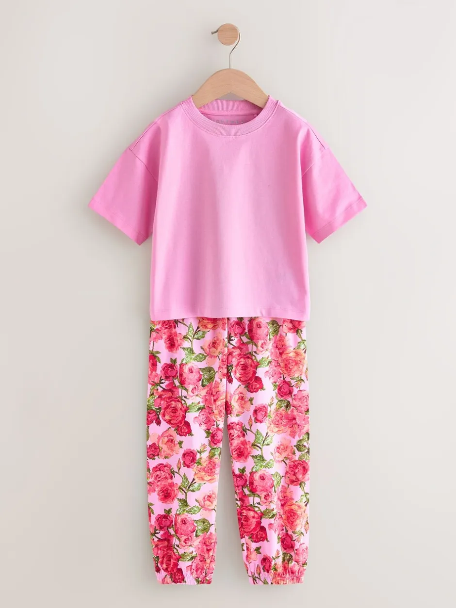 Nachtkleding En Pyjama's|Pyjama's*Next - Floral Pyjamas 3 Pack (3-16yrs) Roze/zwart
