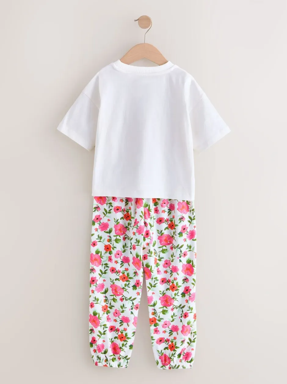 Nachtkleding En Pyjama's|Pyjama's*Next - Floral Pyjamas 3 Pack (3-16yrs) Roze/zwart