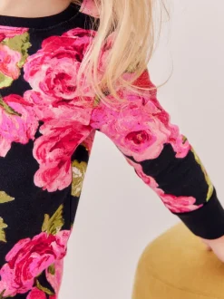 Multipacks|Nachtkleding En Pyjama's*Next - Verpakking van 3 knusse pyjama's (9 mnd-16 jr) Roze/zwart