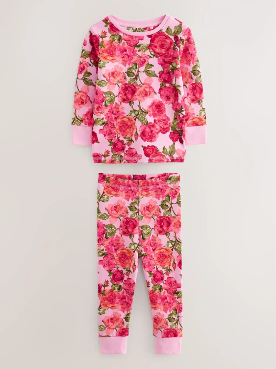 Multipacks|Nachtkleding En Pyjama's*Next - Verpakking van 3 knusse pyjama's (9 mnd-16 jr) Roze/zwart