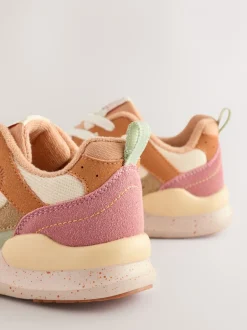 Sneakers|Next - Vetersneakers met kleurvlakken Rustig