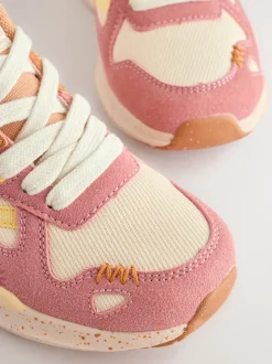 Sneakers|Next - Vetersneakers met kleurvlakken Rustig
