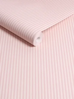 Behang|Next Rustig gestreept behang 10m Roze