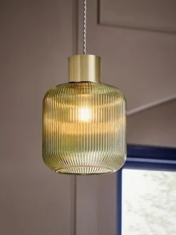Lampenkappen|Verlichting|Next Ryker Easy Fit Light Shade Groen