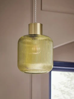 Lampenkappen|Verlichting|Next Ryker Easy Fit Light Shade Groen